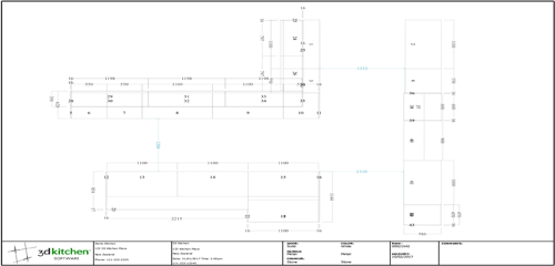 3d Kitchen V11 Floor Plan